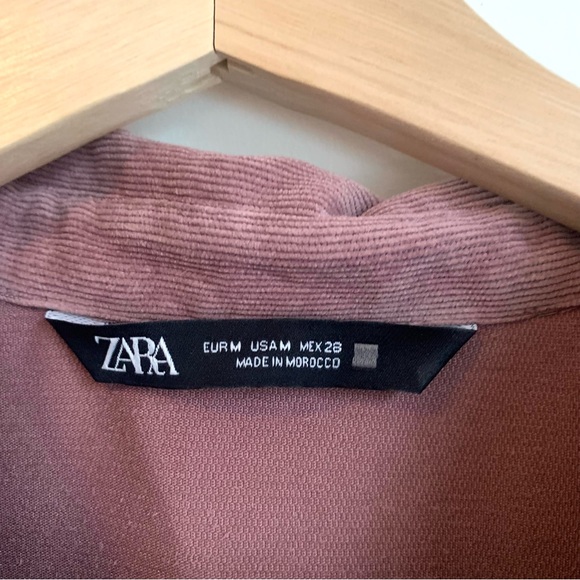 Zara Corduroy Shaket size M - Picture 4 of 4